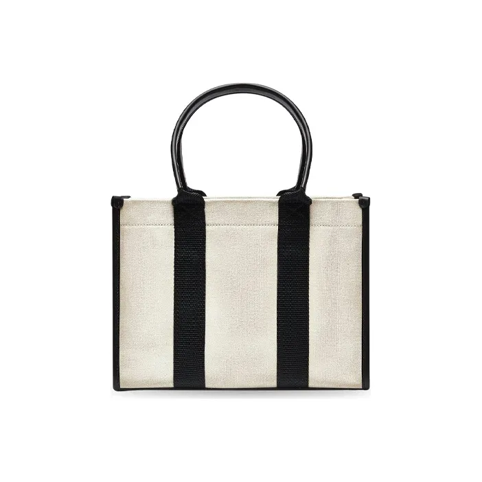 Balenciaga Canvas Tote Canvas Bag Handbag Women's Beige-3