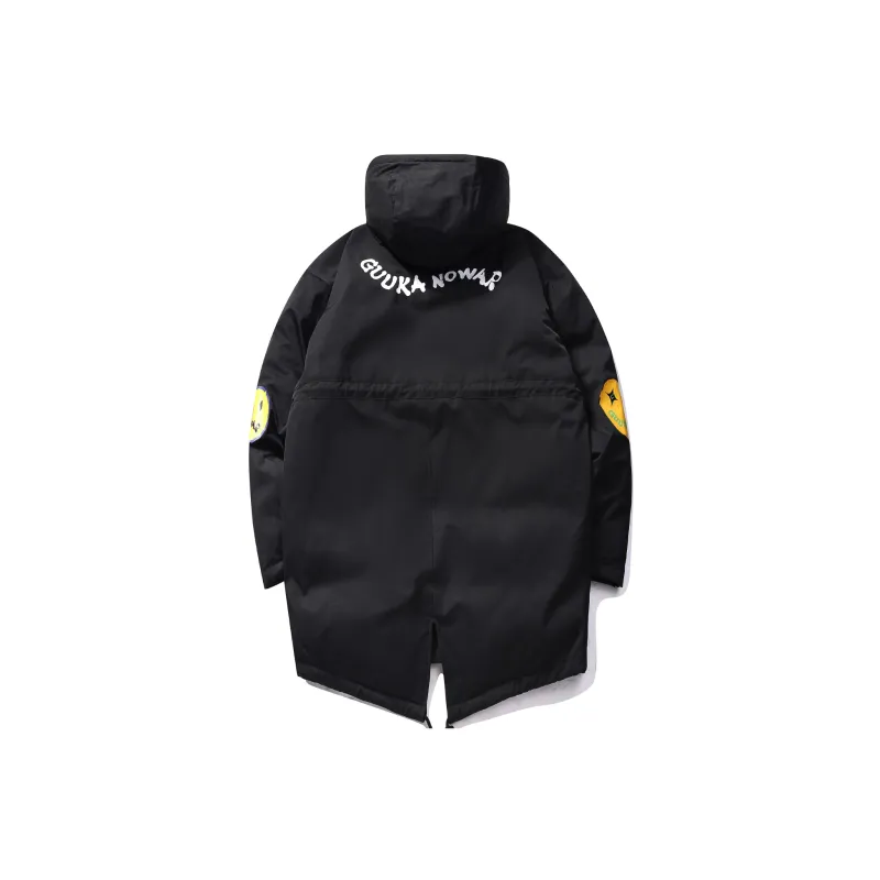 Guuka Puffer Jacket Unisex Black-1