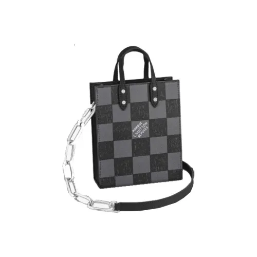 LOUIS VUITTON Sac Plat XS Graphite Black