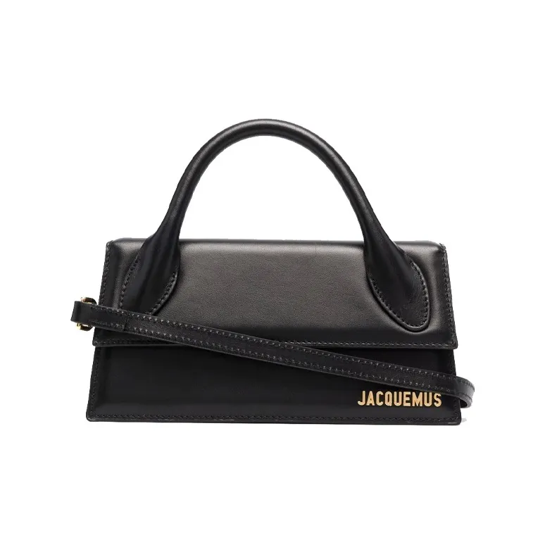 Jacquemus Leather Clutch Women's Black-0