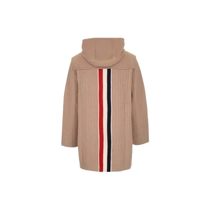 THOM BROWNE Parka Coats Men Light Umber-1