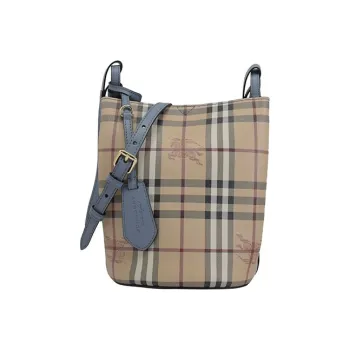 Burberry Cow Leather Bucket Bags Crossbody Bag, Shoulder Bag Women's