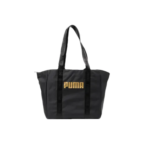 Puma Unisex Logo Carriage Handbag Black