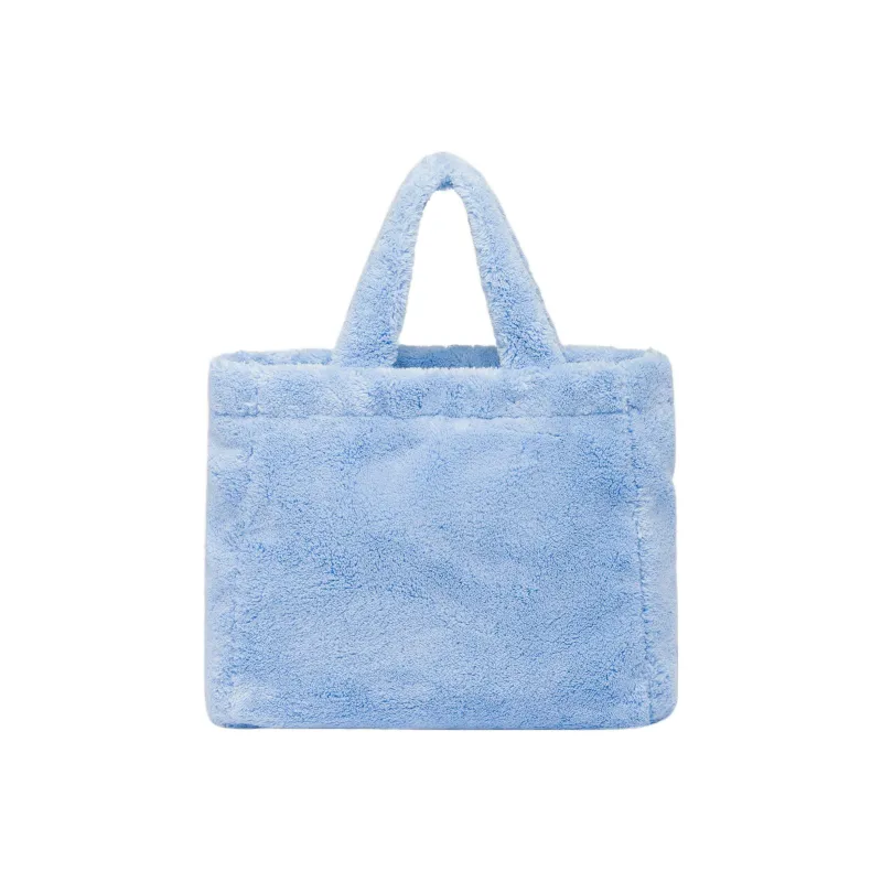 PRADA Fabric Tote Bag Shopping Bag Handbag Women's Sky Blue/Black-2