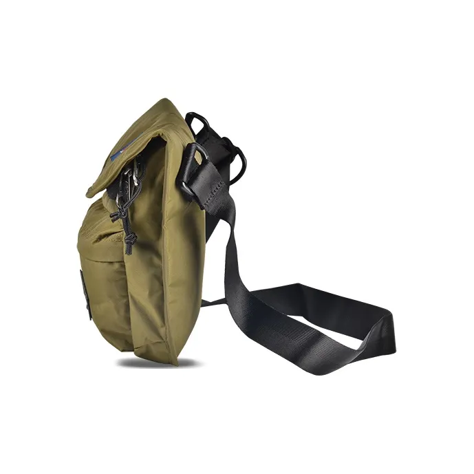 JanSport Nylon Fabric Messenger Bag Crossbody Bags Regular Unisex Black-12