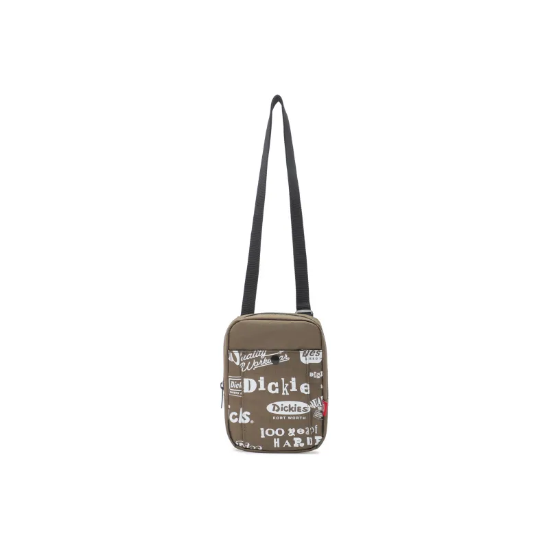 Dickies Polyester Shoulder Bag, Crossbody Bag Regular Unisex Khaki-0