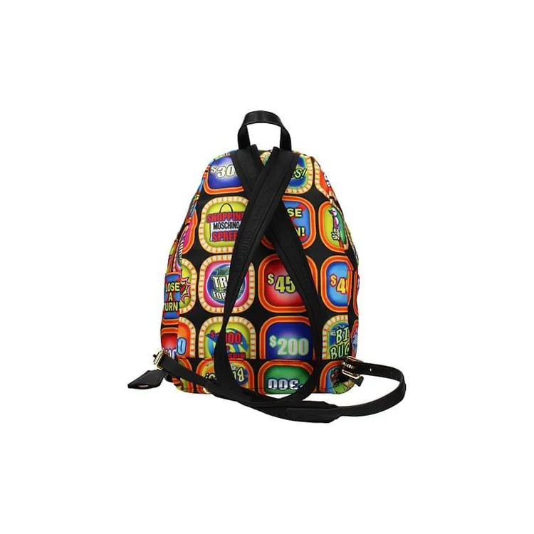 MOSCHINO Fabric Backpack Mini Women's Multicolor-2