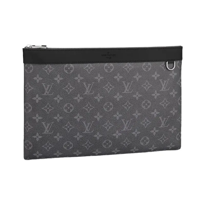 LOUIS VUITTON Discovery Pochette Monogram Eclipse Canvas-0