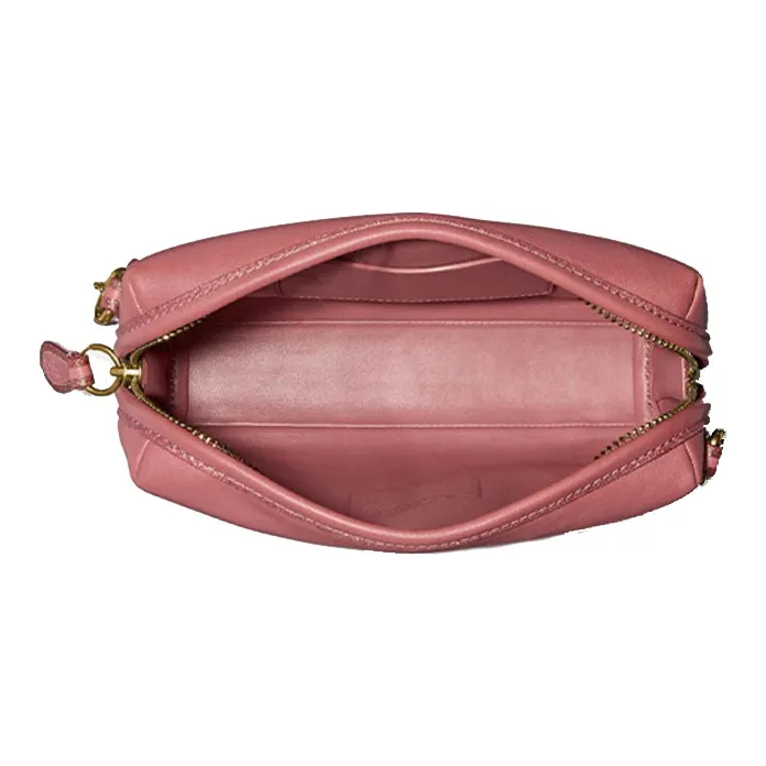 COACH Smooth Finish Leather Handbag, Shoulder Bag, Crossbody Bag Trumpets Women's Pink-2