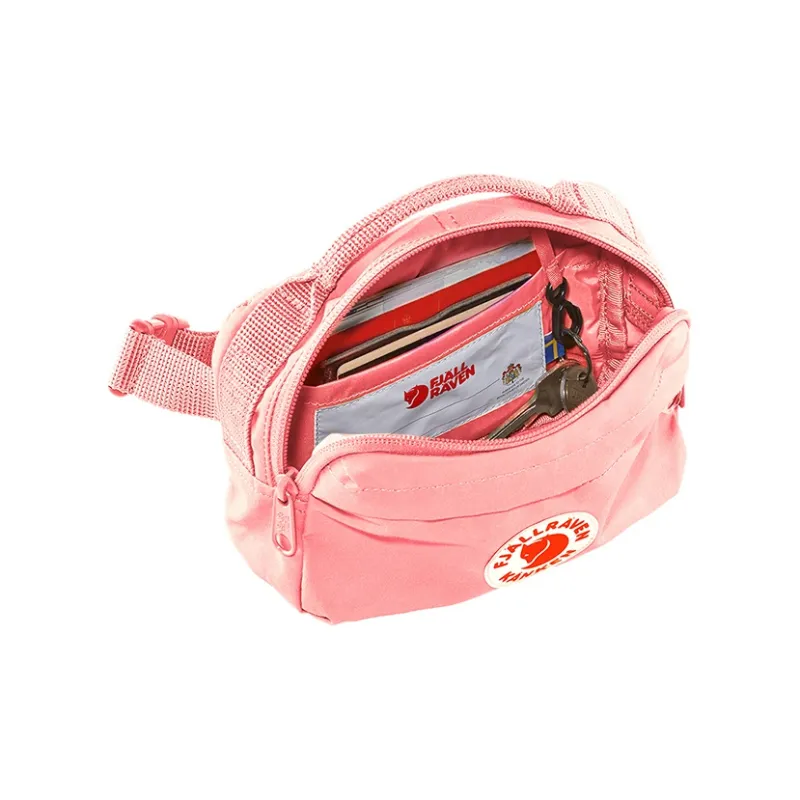 Fjallraven Kanken PVC Crossbody Bag Unisex Light Pink-3