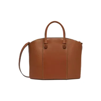 Furla Cow Leather Portable Crossbody Bag, Shoulder Bag Large Size Women's Brown