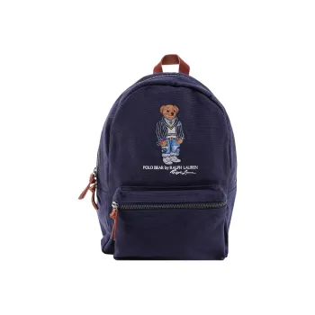 Polo Ralph Lauren Cotton Backpack Unisex Blue