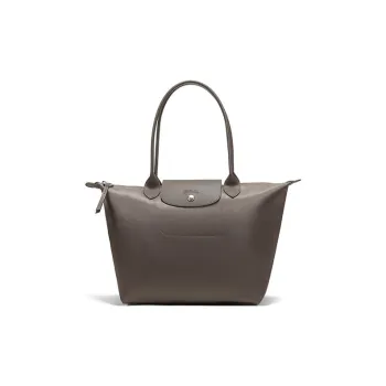 LONGCHAMP Le Pliage Néo Fabric Dumpling Bag Shoulder Bag Women's Gray Green
