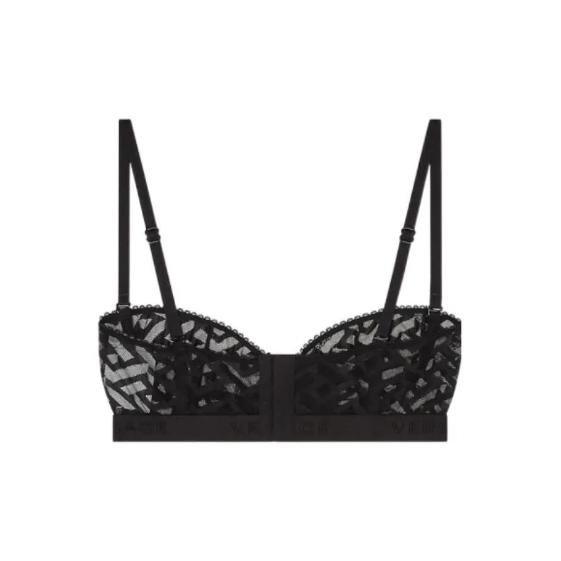 VERSACE VERSACELa Greca Bra Women's Black-1