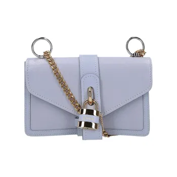 Chloe Goatskin Chain Bag Shoulder Bag Crossbody Bag Regular Women's Blue