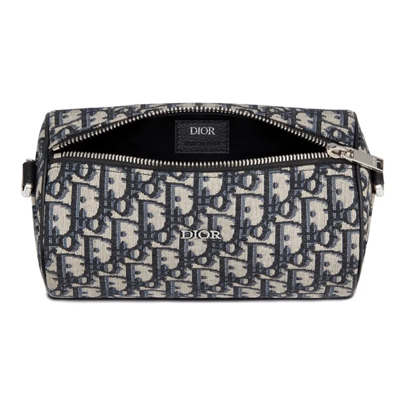 DIOR Oblique Embroidery Messenger Bag, Shoulder Bag, Crossbody Bag Men's-1