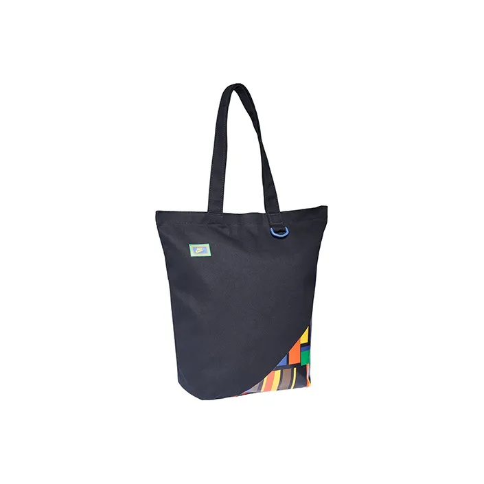 Nike Heritage Polyester Tote Bag Shopping Bag Handbag Regular Unisex Black-1