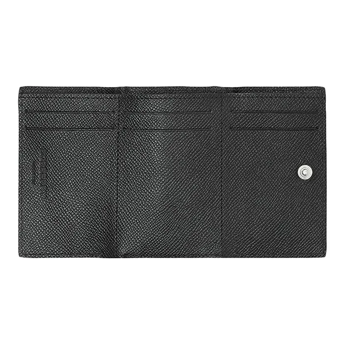 Burberry Grain Leather Wallet Men's Black-5