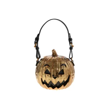 MOSCHINO Metal Handbag Women's Gold