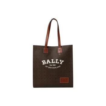 BALLY Crystalia PU Handbag Crossbody Bag Shoulder Bag Women's Brown