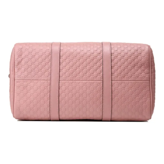 GUCCI Cow Leather Boston Bag Portable Crossbody Bag Shoulder Bag Women's Pink-3