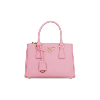 PRADA Galleria Killer Bag Leather Tote Bag Shopping Bag Regular Women's Pink