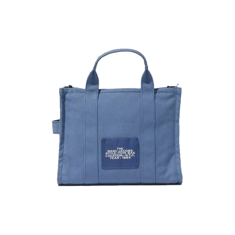 MARC JACOBS The Medium Color Tote Blue Shadow-4