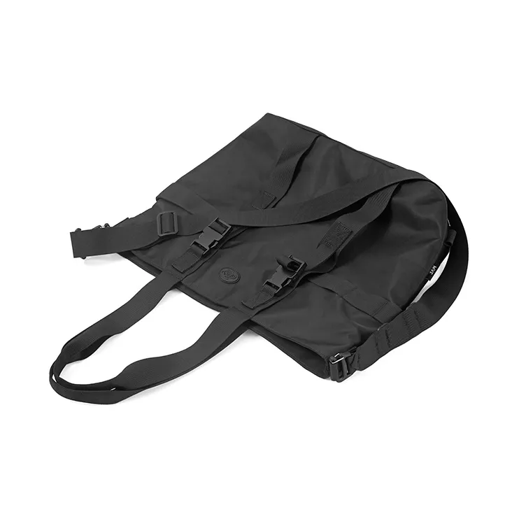 MYEDITION Tote Bag, Shopping Bag, Portable Crossbody Bag, Shoulder Bag Water Repellent Black Unisex-2