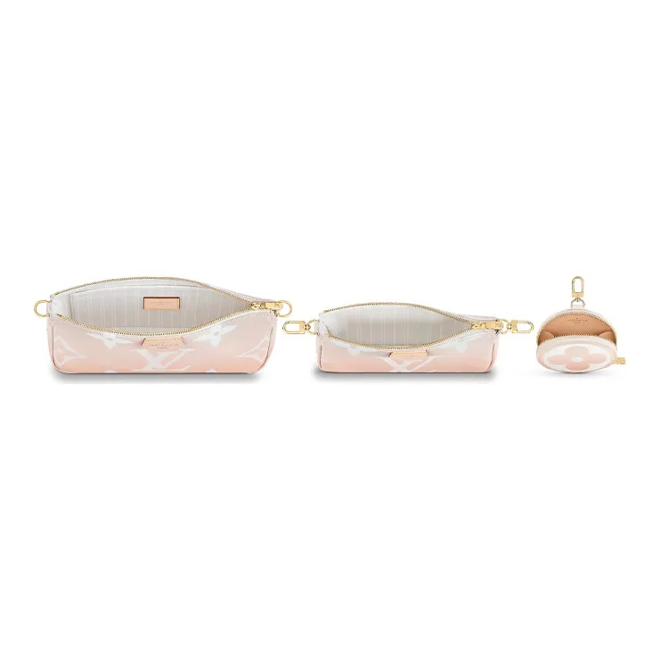 LOUIS VUITTON Multi Pochette Gradient Pastel Mist-4
