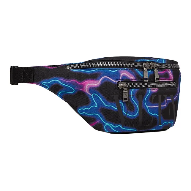 Valentino Nylon Sling Bag Fanny Pack Regular Unisex Multicolor-3
