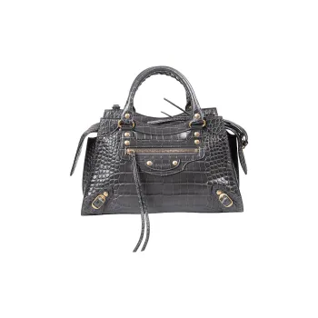 Balenciaga Neo Classic Leather Handbag Small Size Women's