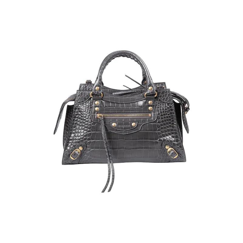 Balenciaga Neo Classic Leather Handbag Small Size Women's-0