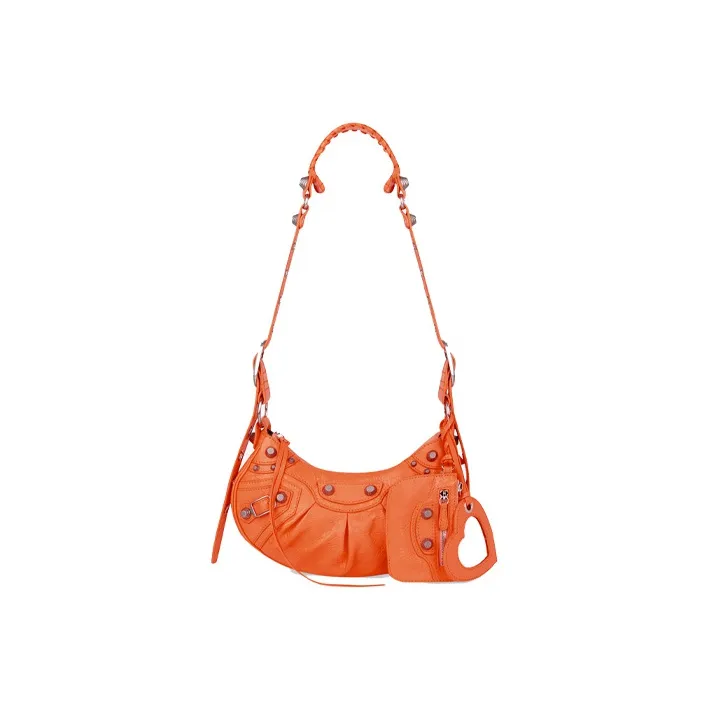 Balenciaga Year Of The Tiger Le Cagole Shoulder Bag Xs Orange-0