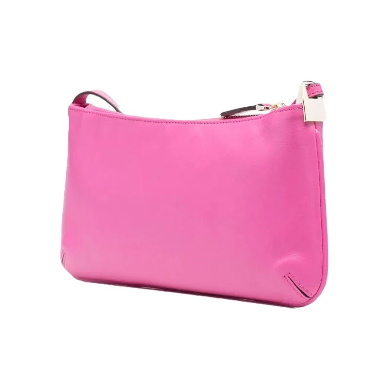 Manu Atelier Calfskin Shoulder Bag Women's Pink-1