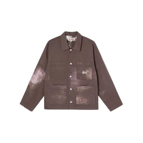 Stussy Jacket Unisex Brown