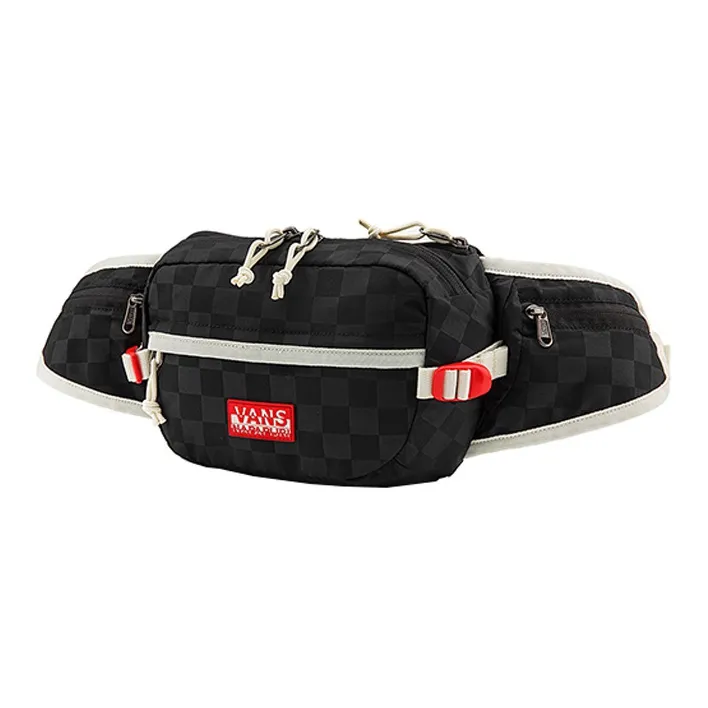 Vans Napapijri Collaboration Polyester Crossbody Bags Fanny Pack Unisex Black-1