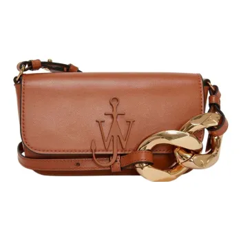 JW Anderson Leather Shoulder Bag Women's Brown