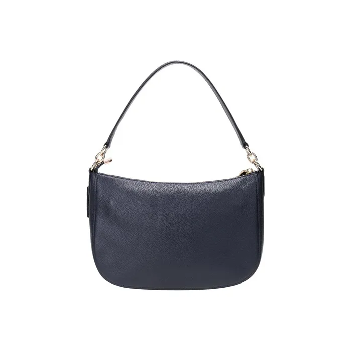 COACH Chelsea Leather Portable Crossbody Bag, Shoulder Bag Medium Size Women's Dark Blue-1