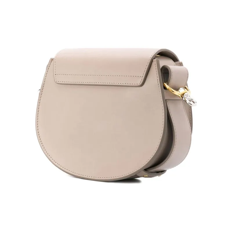 Chloe Tess Cow Leather Shoulder Bag, Crossbody Bag Women's Light Pink-1