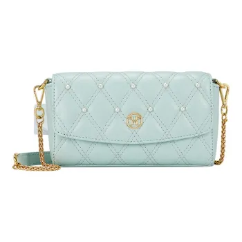 VICTORIA·HYDE Sheepskin Crossbody Bag, Shoulder Bag Women's Mint Green
