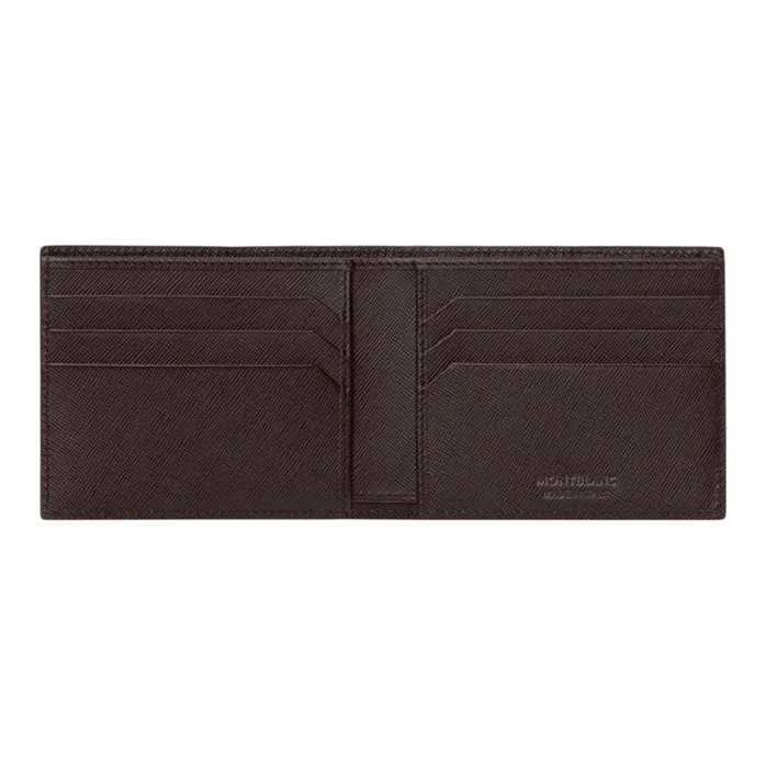 MONTBLANC Leather Wallet Men's Brown-1