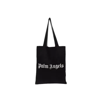 PALM ANGELS Logo Printed Tote Bag