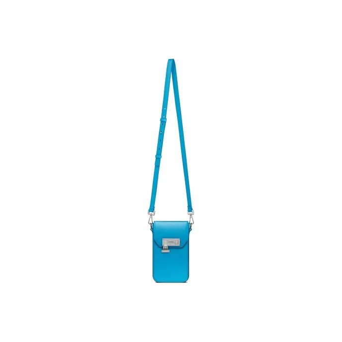 DIOR Lock Cow Leather Shoulder Bag, Crossbody Bag, Cell Phone Pouch, Clutch Regular Men's Light Blue-2