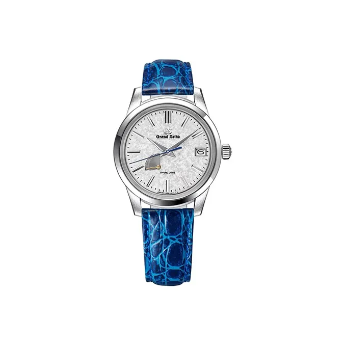 GRAND SEIKO SPRING DRIVE Collection Automatic Mechanical Movement Watch Men's Watches White Dial-2