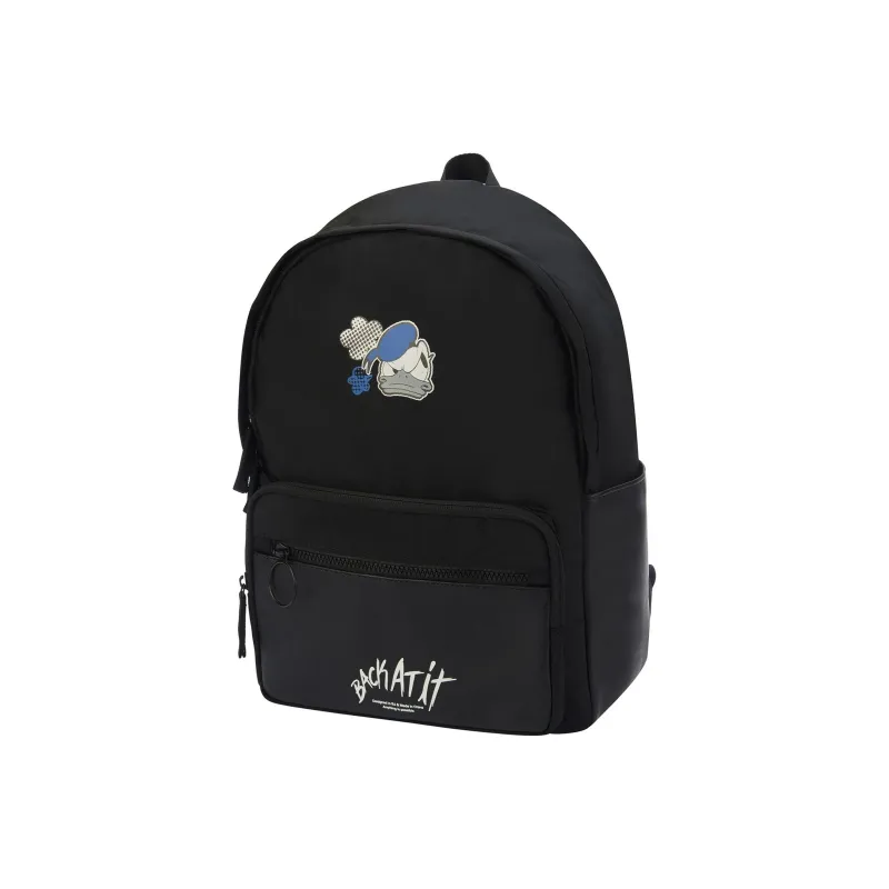 LiNing Disney Collaboration Fabric Backpack Regular Women's Black-0