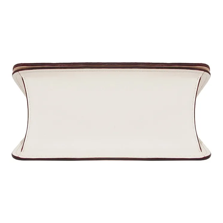 COACH Parker Canvas With Leather Handbag Shoulder Bag Crossbody Bag Medium Size Women's White-4