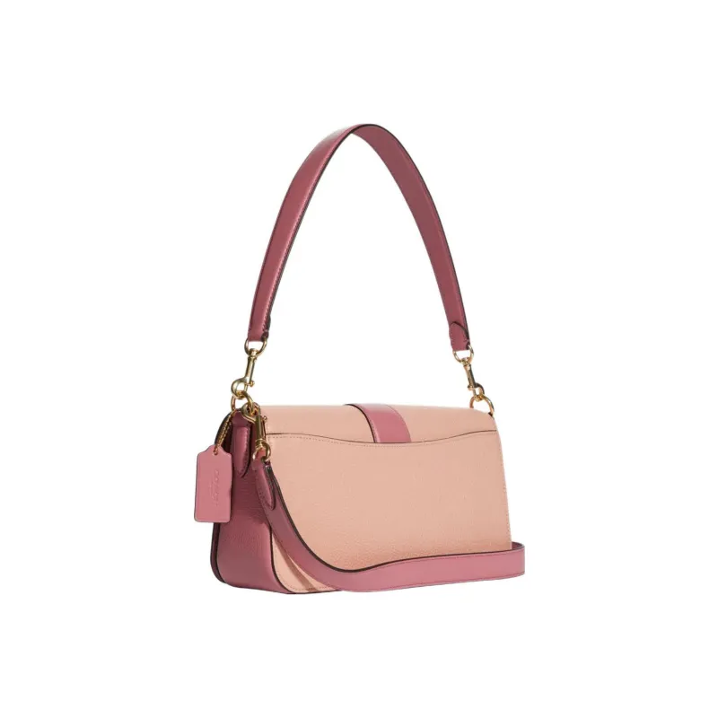COACH Georgie Pebbled Leather With Smooth Leather God Of Wine Bag, Handbag, Crossbody Bag, Shoulder Bag Women's-1