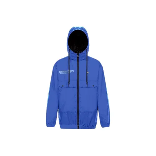 Moncler Jackets Men Bright Blue