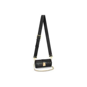 LOUIS VUITTON Papillon Trunk Epi Black