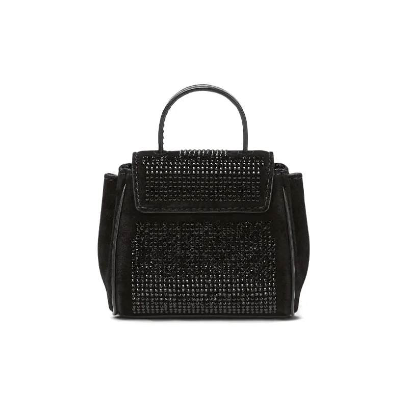 VERSACE La Medusa Calfskin Crossbody Bag Shoulder Bag Mini Women's Black-2
